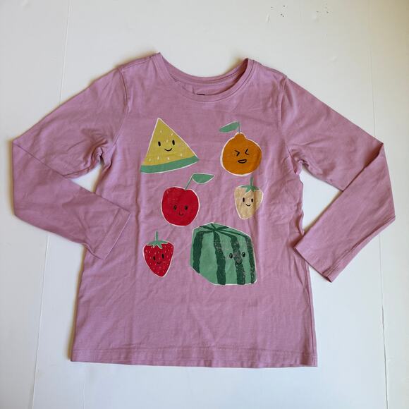 Tea Collection Friendly Fruit Graphic Tee 6 - Picture 2 of 8